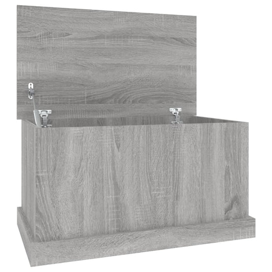 vidaXL Κουτί Αποθήκευσης Γκρι sonoma 70x40x38 εκ. Επεξεργασμένο Ξύλο