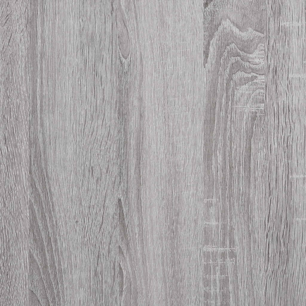 vidaXL Μπουντουάρ με Καθρέφτη Γκρι Sonoma 90x50x132,5 εκ. Επεξ. Ξύλο