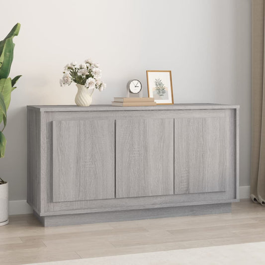 vidaXL Ντουλάπι Γκρι Sonoma 102x35x55 εκ. από Επεξεργασμένο Ξύλο