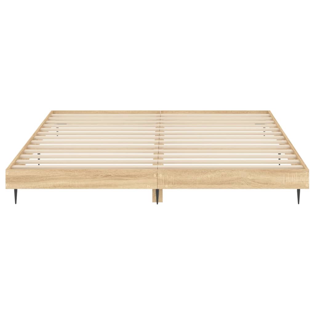 vidaXL Πλαίσιο κρεβατιού χωρίς στρώμα 180x200 εκ. Επεξεργασμένο Ξύλο