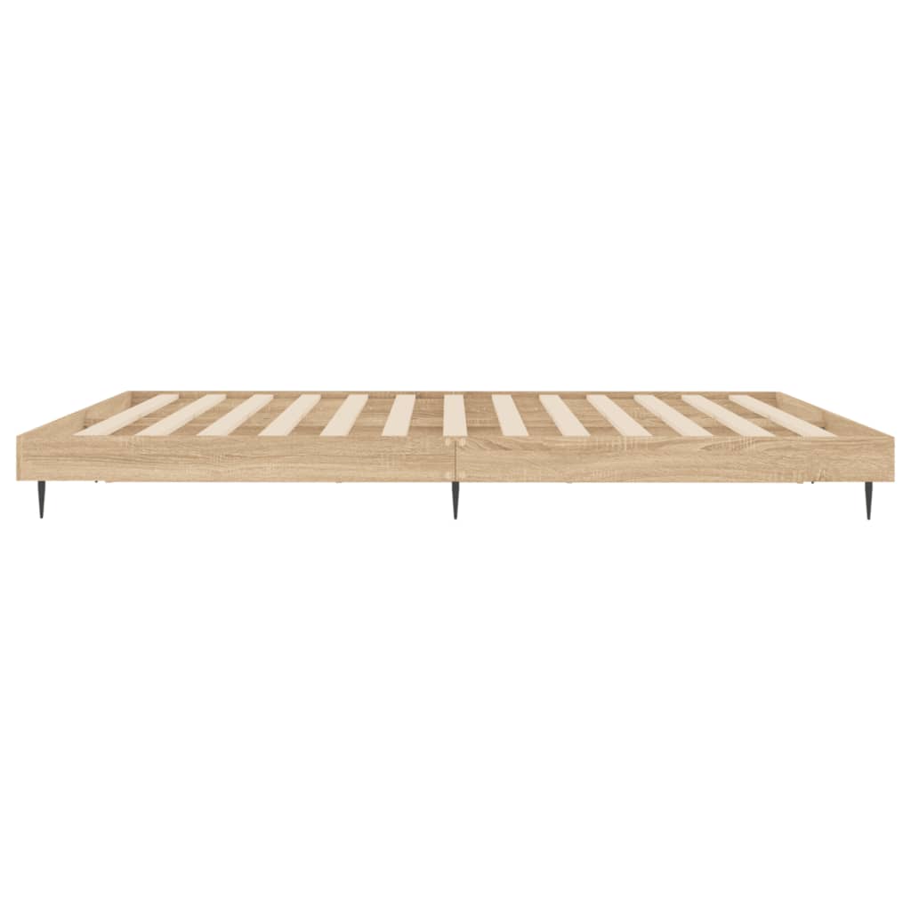 vidaXL Πλαίσιο κρεβατιού χωρίς στρώμα 180x200 εκ. Επεξεργασμένο Ξύλο