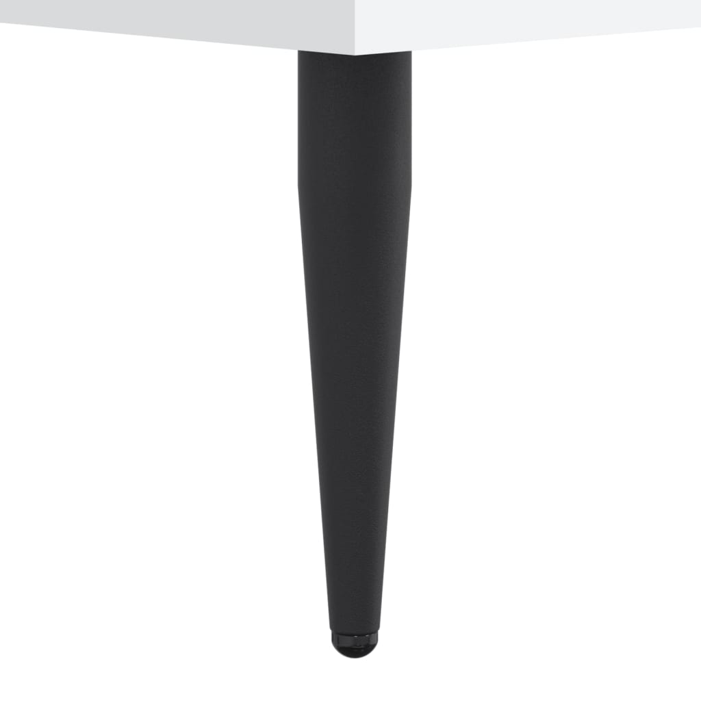 vidaXL Πλαίσιο Κρεβατιού Λευκό 90 x 200 εκ. Επεξεργασμένο Ξύλο