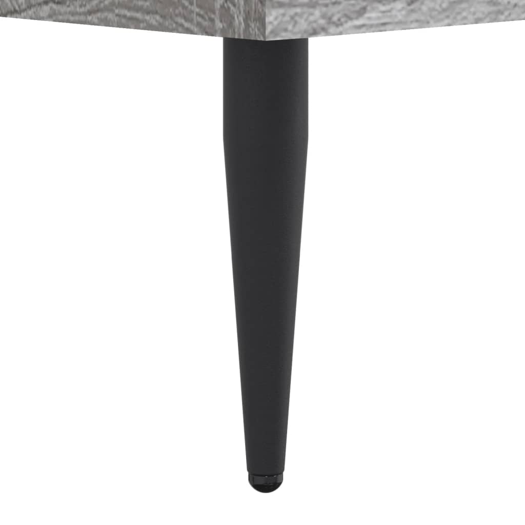 vidaXL Πλαίσιο Κρεβατιού Γκρι Sonoma 120 x 190 εκ. Επεξεργασμένο Ξύλο