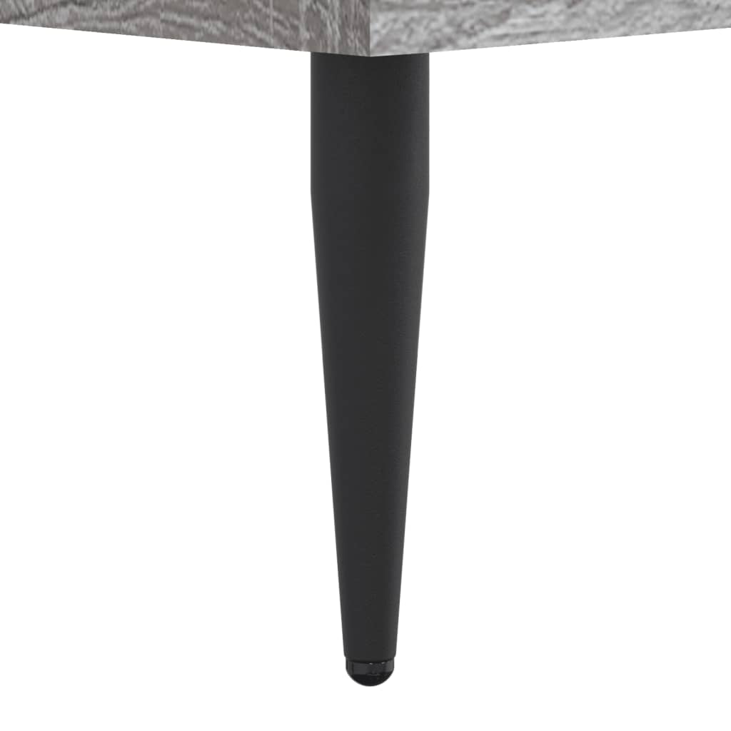 vidaXL Πλαίσιο Κρεβατιού Γκρι Sonoma 90 x 190 εκ. Επεξεργασμένο Ξύλο