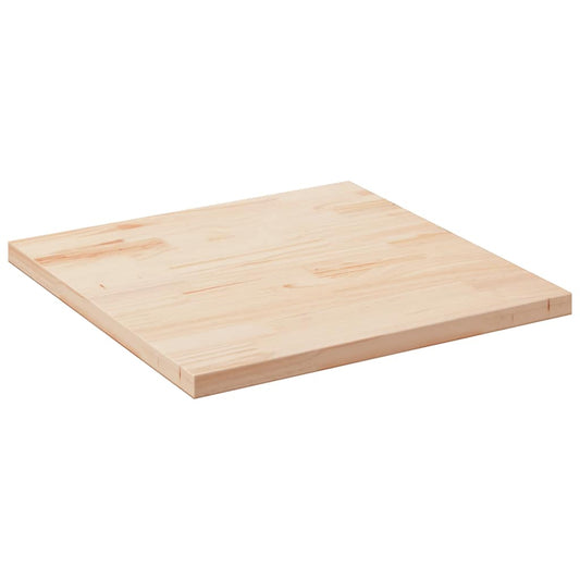 vidaXL Επιφάνεια Τραπεζιού Τετράγωνη 90x90x2,5 εκ. Μασίφ Ξύλο Πεύκου