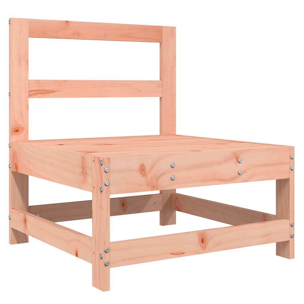 vidaXL Καναπές Μεσαίος με Μαξιλάρια από Μασίφ Ξύλο Ψευδοτσούγκας