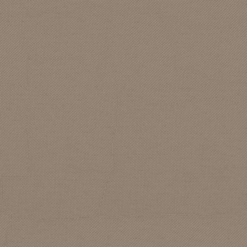 vidaXL Υποπόδιο Κήπου Καφέ Μελί από Μασίφ Ξύλο Πεύκου με Μαξιλάρι