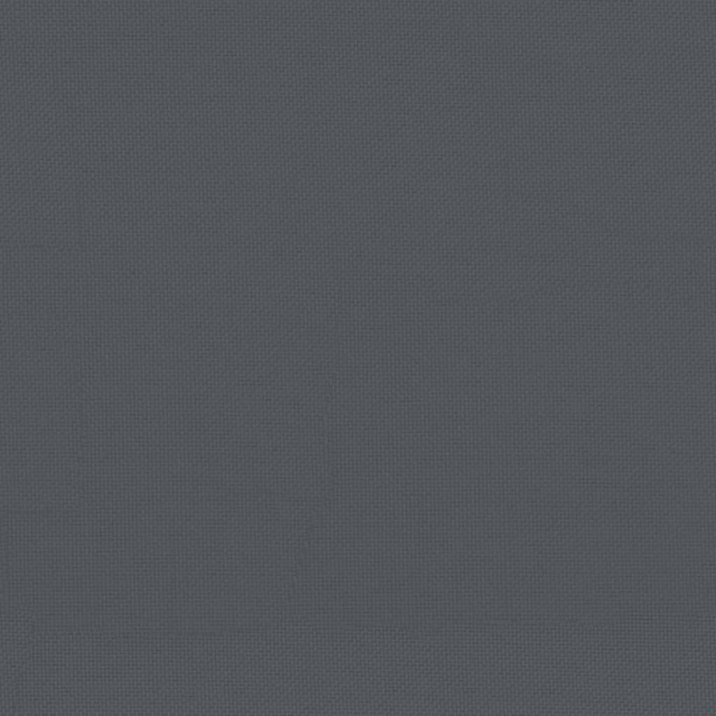 vidaXL Καναπές Μεσαίος Μαύρος 120 x 80 εκ. από Μασίφ Ξύλο Πεύκου