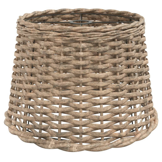 vidaXL Καπέλο Φωτιστικού Οροφής Καφέ Ø40x26 εκ. από Wicker