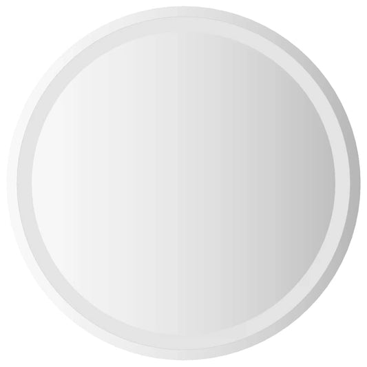 vidaXL Καθρέφτης Μπάνιου LED Στρογγυλός 60 εκ.