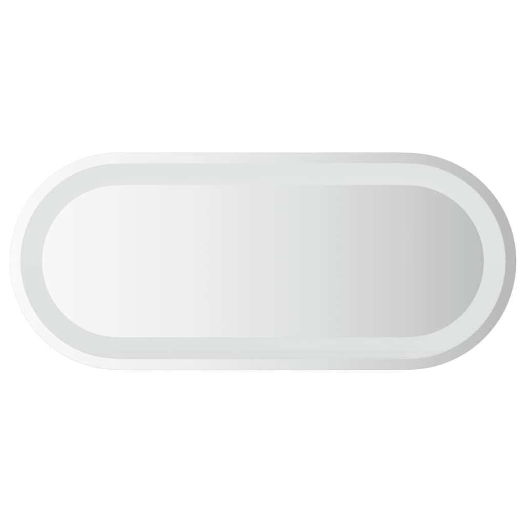 vidaXL Καθρέφτης Μπάνιου με LED Οβάλ 70x30 εκ.