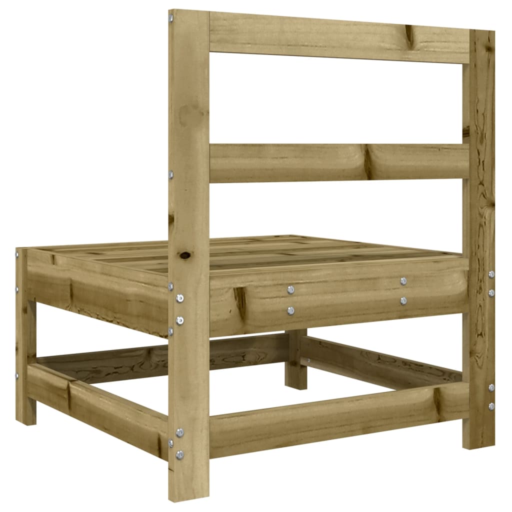 vidaXL Καναπέδες Κήπου Μεσαίοι 2 τεμ. από Εμποτισμένο Ξύλο Πεύκου