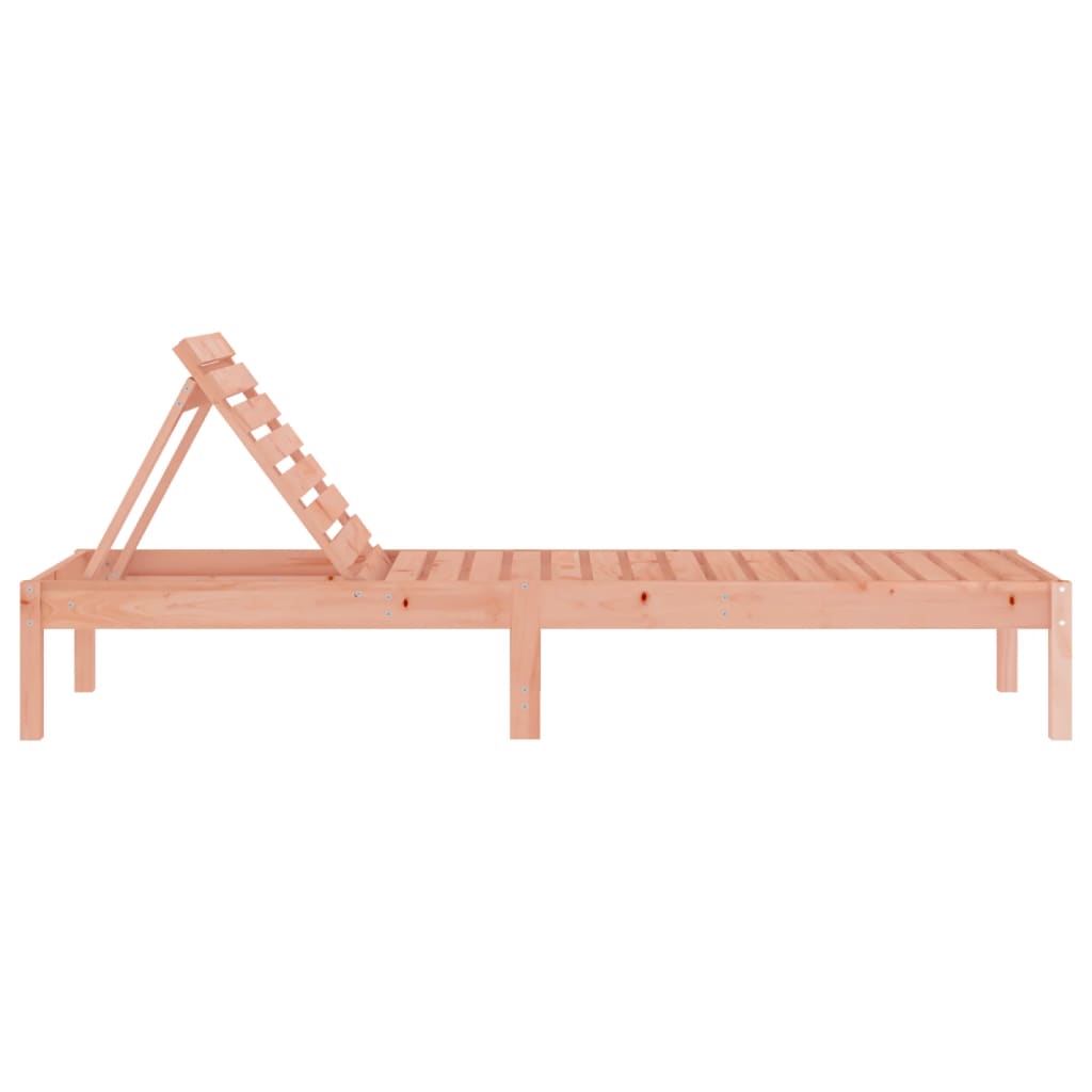 vidaXL Ξαπλώστρα 199,5x60x74 εκ. από Μασίφ Ξύλο Ψευδοτσούγκας