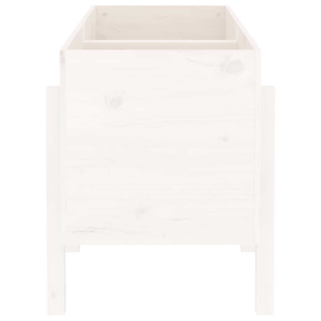 vidaXL Ζαρντινιέρα Υπερυψωμένη 121 x 50 x 57 εκ. από Μασίφ Ξύλο Πεύκου