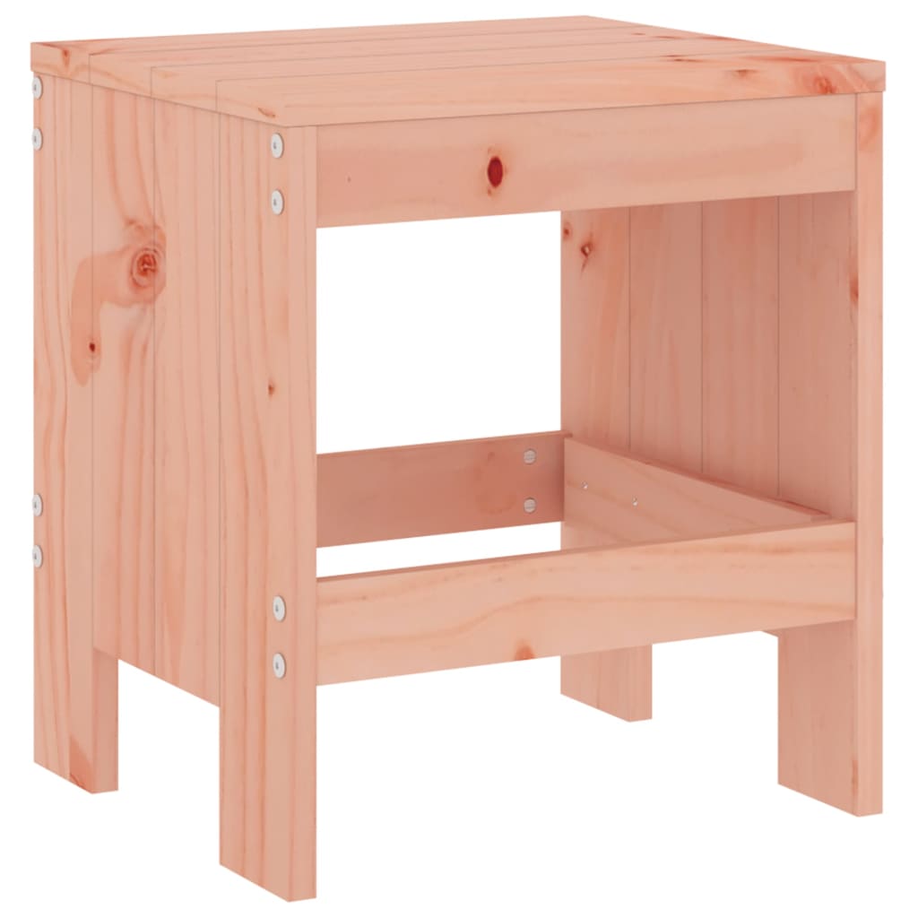 vidaXL Σκαμπό Κήπου 2 τεμ. 40 x 36 x 45εκ. Μασίφ Ξύλο Ψευδοτσούγκας