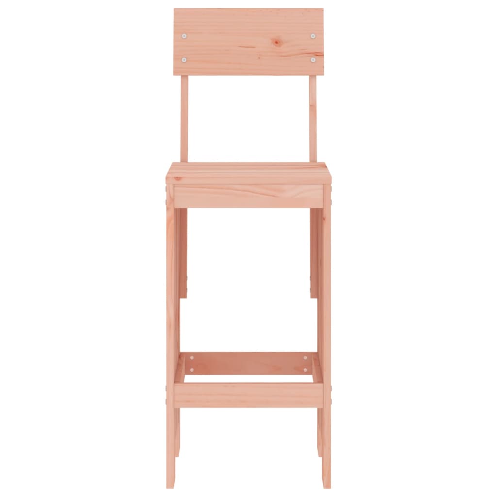 vidaXL Σκαμπό Μπαρ 2 τεμ. 40x48,5x115,5εκ από Μασίφ Ξύλο Ψευδοτσούγκας