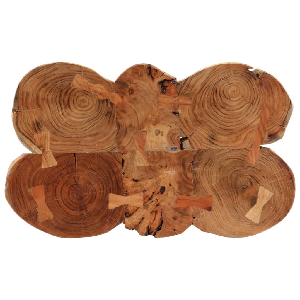 vidaXL Τραπέζι Μπαρ με Κορμούς 90x54x105 εκ. από Μασίφ Ξύλο Ακακίας