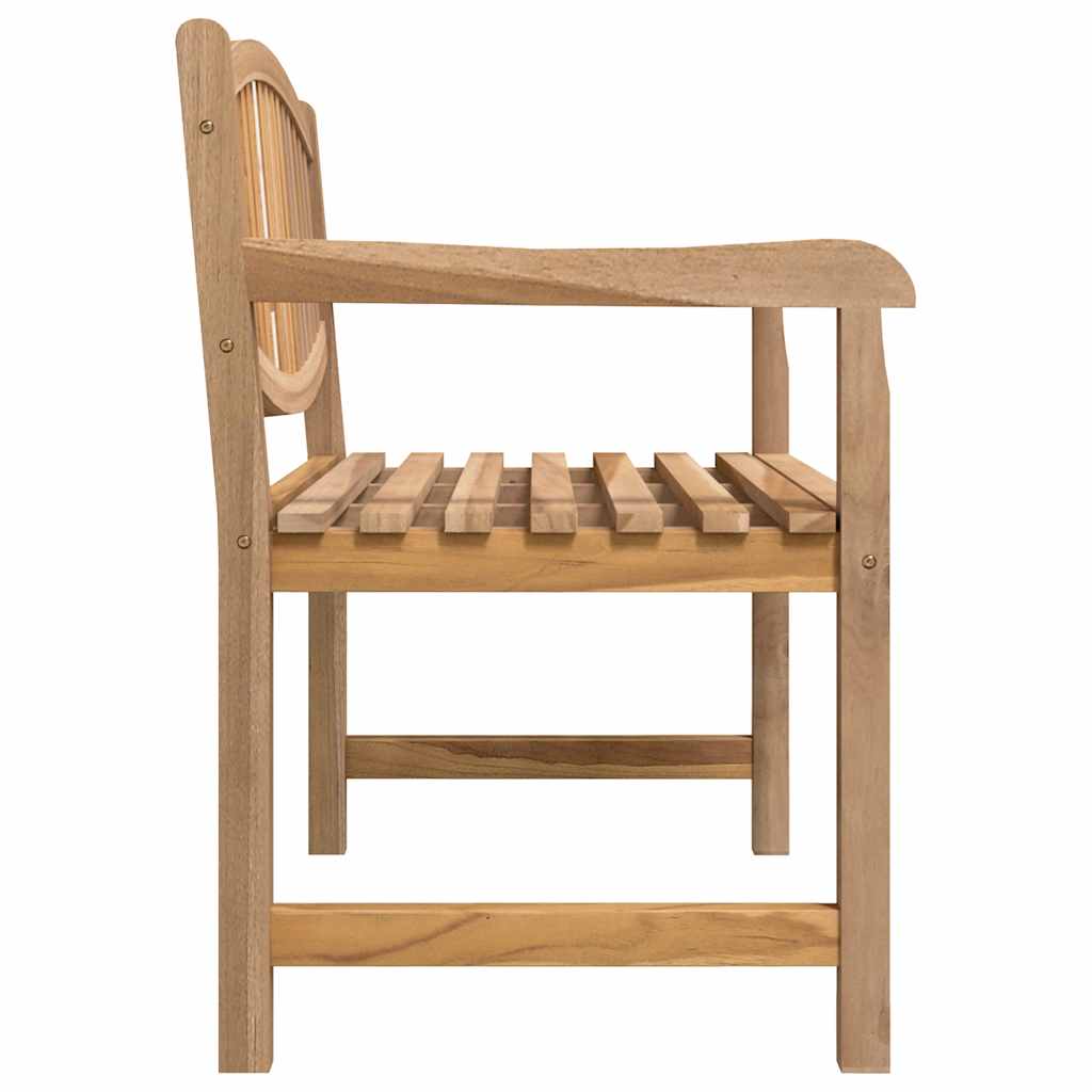 vidaXL Παγκάκι Κήπου 114 x 59 x 87 εκ. από Μασίφ Ξύλο Teak