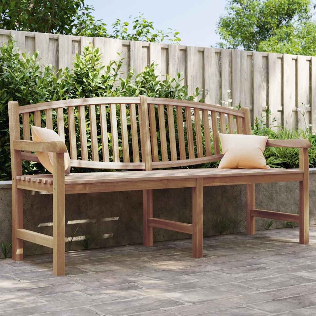 vidaXL Παγκάκι Κήπου 179,5 x 60 x 90 εκ. από Μασίφ Ξύλο Teak