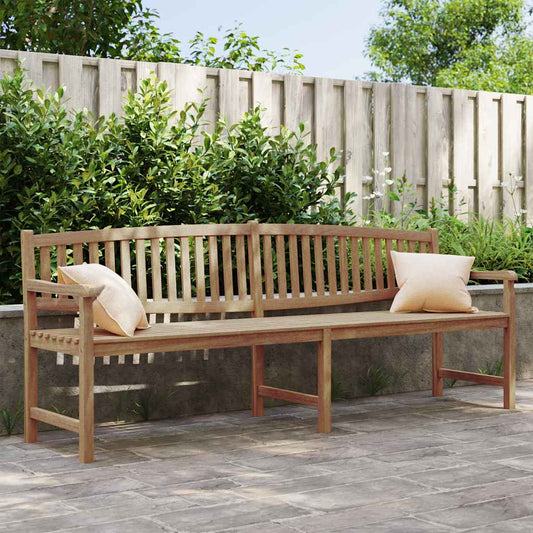 vidaXL Παγκάκι Κήπου 228 x 59,5 x 90 εκ. από Μασίφ Ξύλο Teak