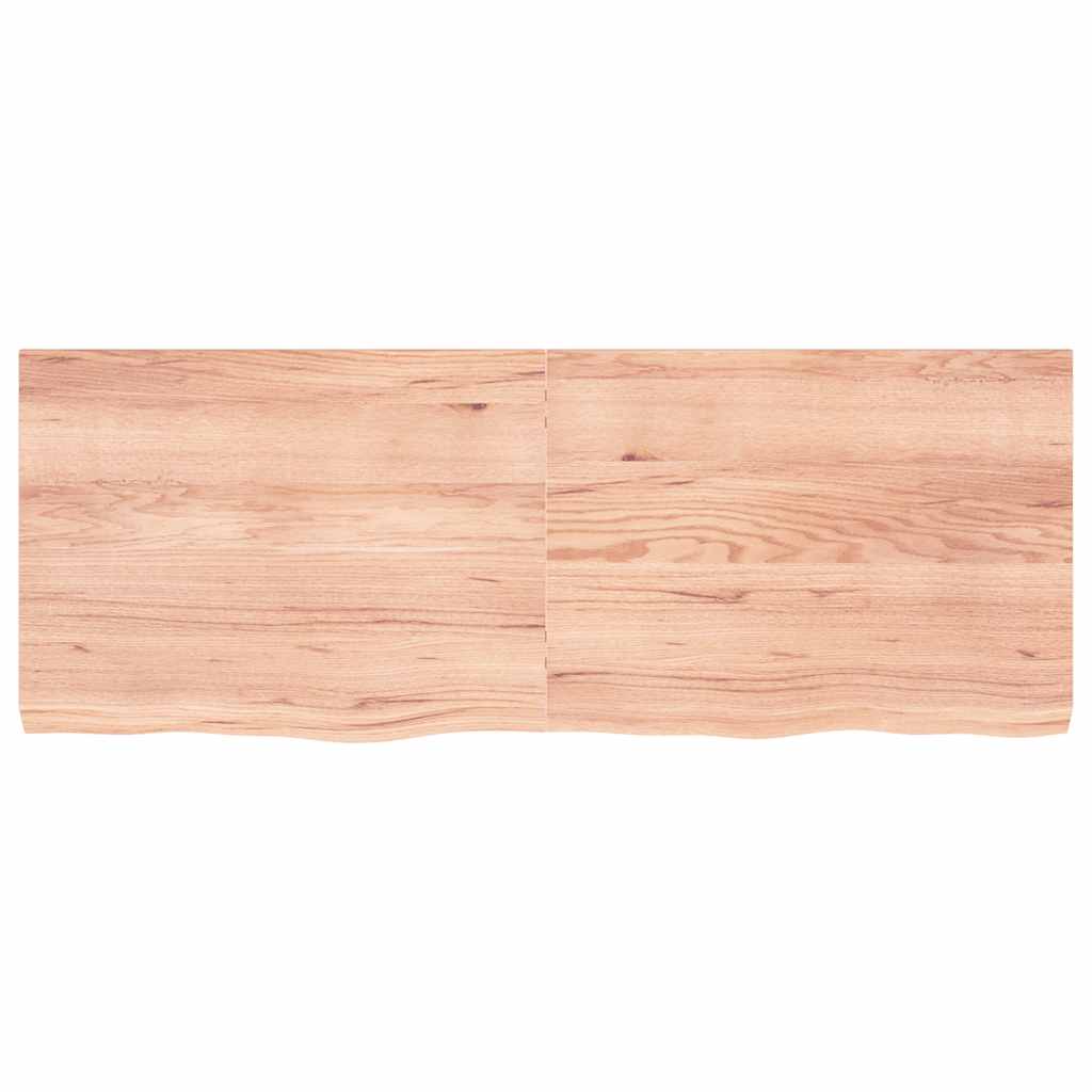 vidaXL Πάγκος Μπάνιου Αν. Καφέ 160x60x(2-6) εκ. Επεξεργ. Μασίφ Ξύλο