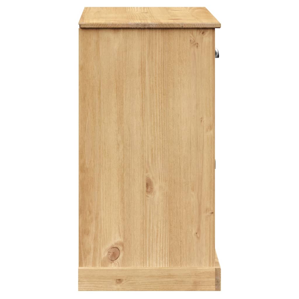 vidaXL Μπουφές με Συρτάρια VIGO 113 x 40 x 75 εκ. Μασίφ Ξύλο Πεύκο