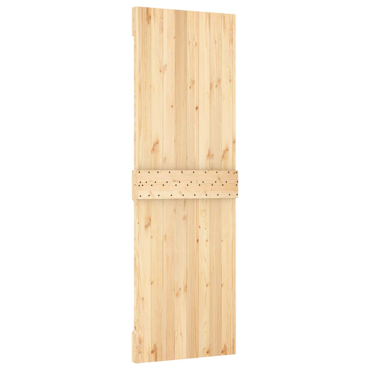 vidaXL Πόρτα NARVIK Φυσικό 70 x 210 cm Συμπαγές Ξύλο Πεύκου