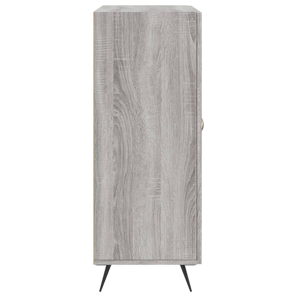 vidaXL Ντουλάπι Γκρι Sonoma 69,5 x 34 x 90 εκ. από Επεξεργασμένο Ξύλο