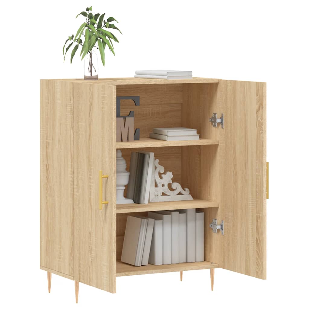 vidaXL Ντουλάπι Sonoma Δρυς 69,5 x 34 x 90 εκ. από Επεξεργασμένο Ξύλο