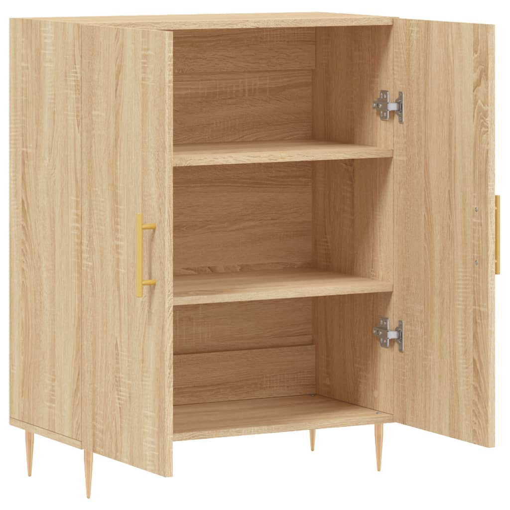 vidaXL Ντουλάπι Sonoma Δρυς 69,5 x 34 x 90 εκ. από Επεξεργασμένο Ξύλο