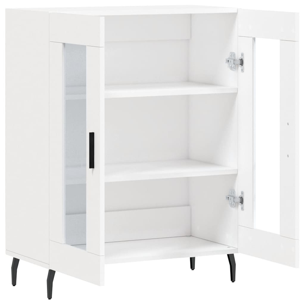 vidaXL Ντουλάπι Λευκό 69,5 x 34 x 90 εκ. από Επεξεργασμένο Ξύλο