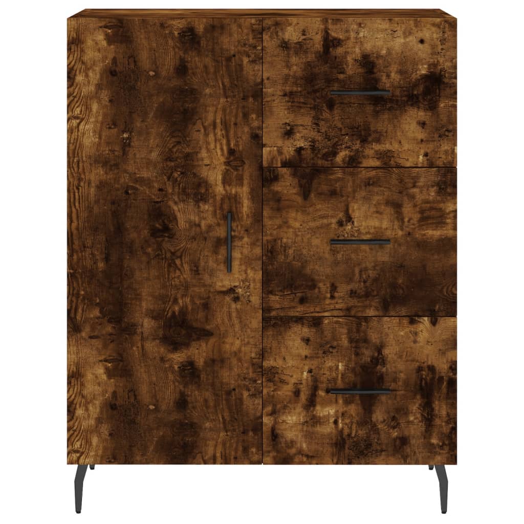 vidaXL Ντουλάπι Καπνιστή Δρυς 69,5 x 34 x 90 εκ. Επεξεργασμένο Ξύλο