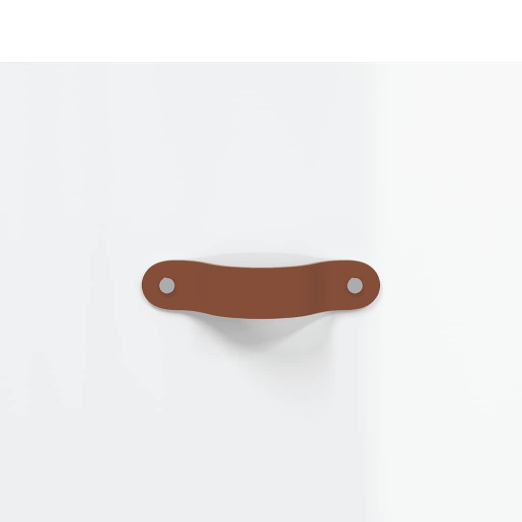 vidaXL Ντουλάπι Γυαλιστερό Λευκό 69,5x34x90 εκ. Επεξεργασμένο Ξύλο