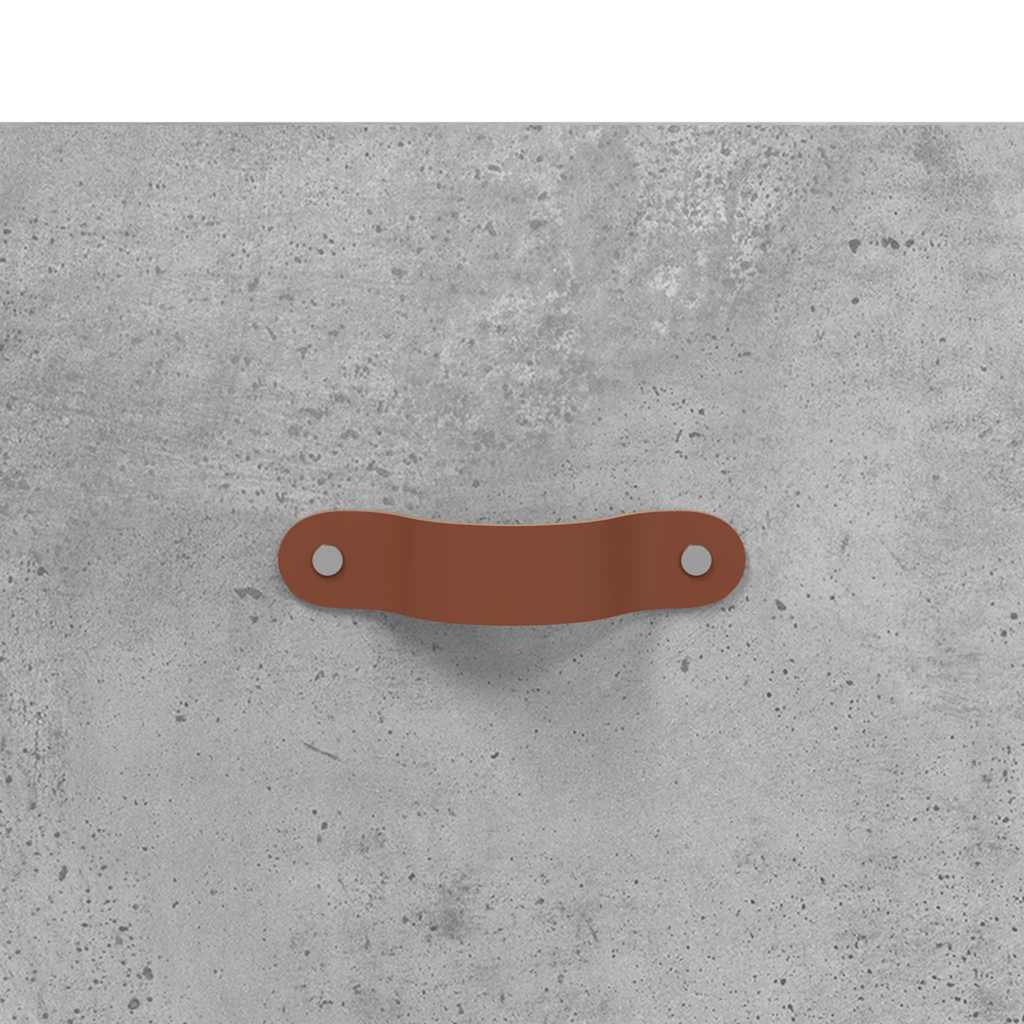 vidaXL Ντουλάπι Γκρι Σκυροδέματος 69,5x34x90 εκ. Επεξεργασμένο Ξύλο