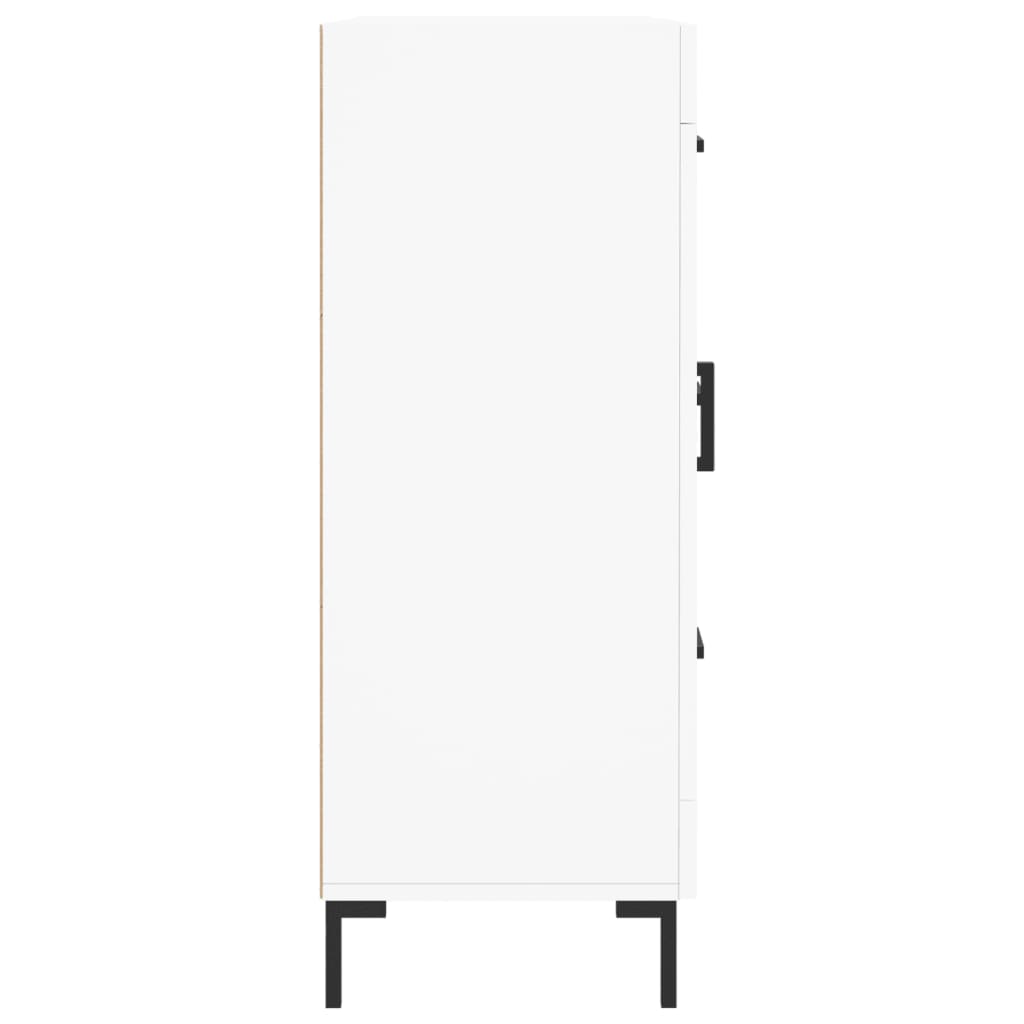 vidaXL Ντουλάπι Λευκό 69,5 x 34 x 90 εκ. από Επεξεργασμένο Ξύλο