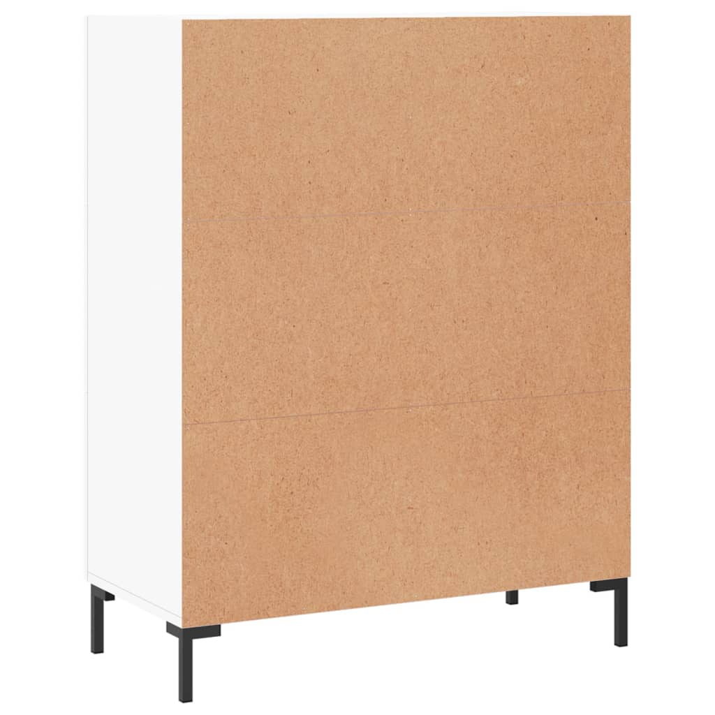 vidaXL Ντουλάπι Λευκό 69,5 x 34 x 90 εκ. από Επεξεργασμένο Ξύλο