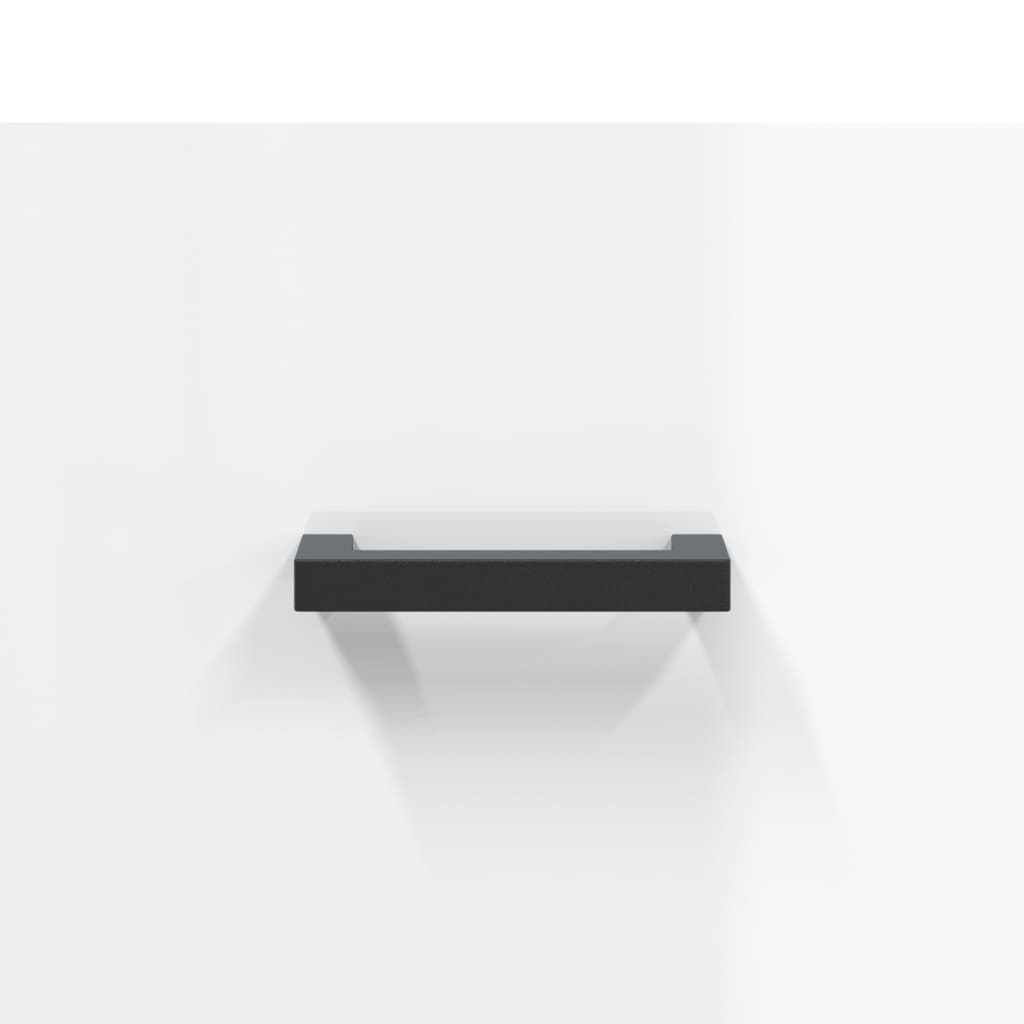 vidaXL Ντουλάπι Γυαλιστερό Λευκό 69,5x34x90 εκ. Επεξεργασμένο Ξύλο