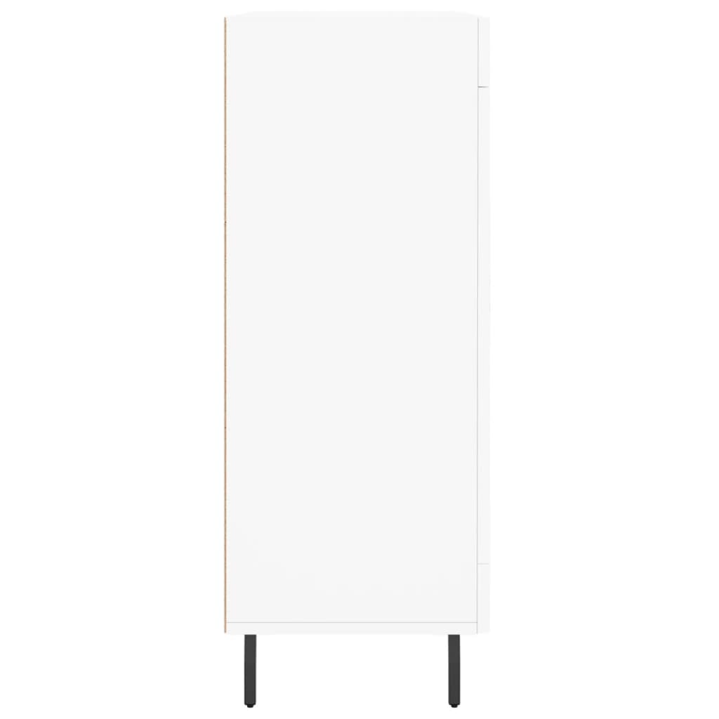 vidaXL Ντουλάπι Λευκό 69,5 x 34 x 90 εκ. από Επεξεργασμένο Ξύλο