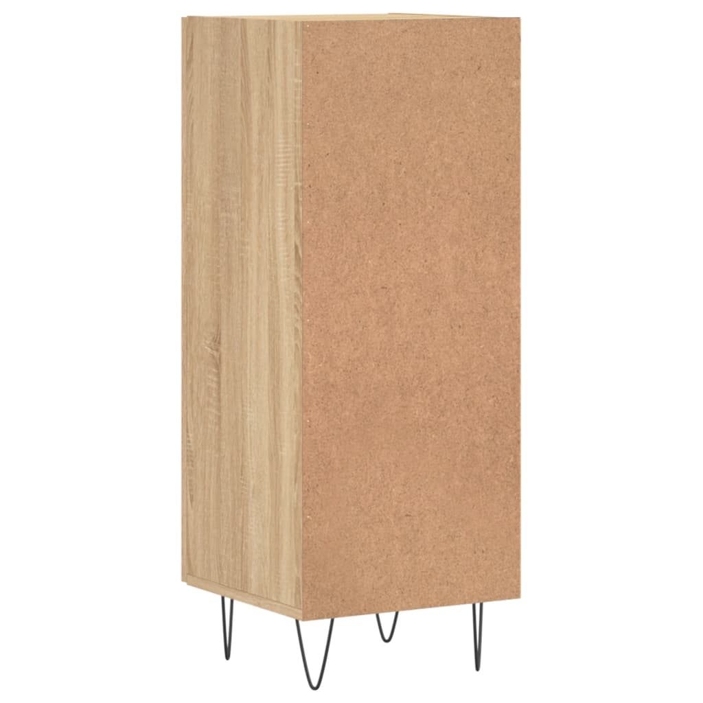 vidaXL Ντουλάπι Sonoma Δρυς 34,5x34x90 εκ. από Επεξεργασμένο Ξύλο