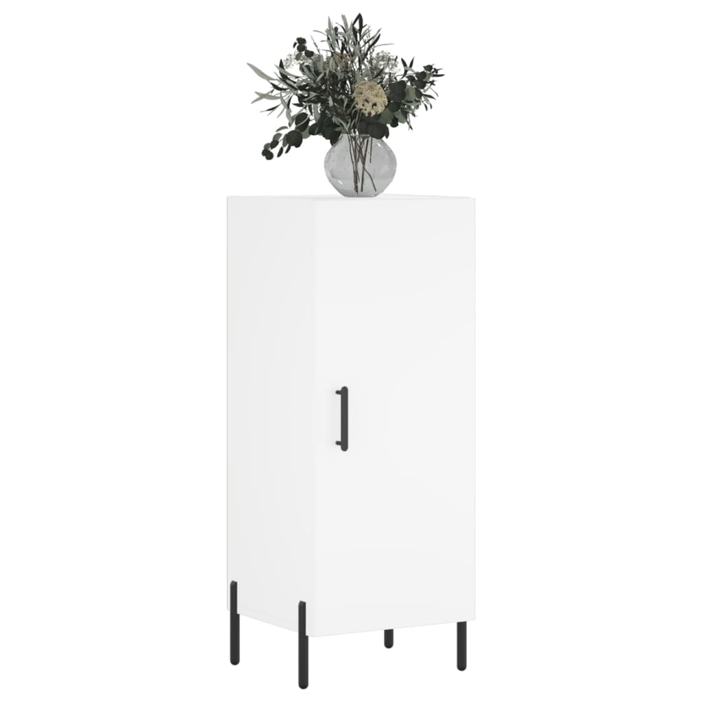 vidaXL Ντουλάπι Λευκό 34,5 x 34 x 90 εκ. από Επεξεργασμένο Ξύλο