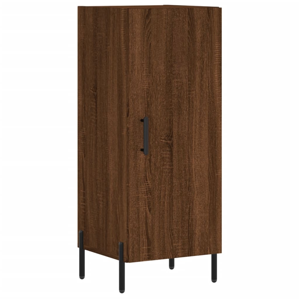 vidaXL Ντουλάπι Καφέ Δρυς 34,5 x 34 x 90 εκ. Επεξεργασμένο Ξύλο