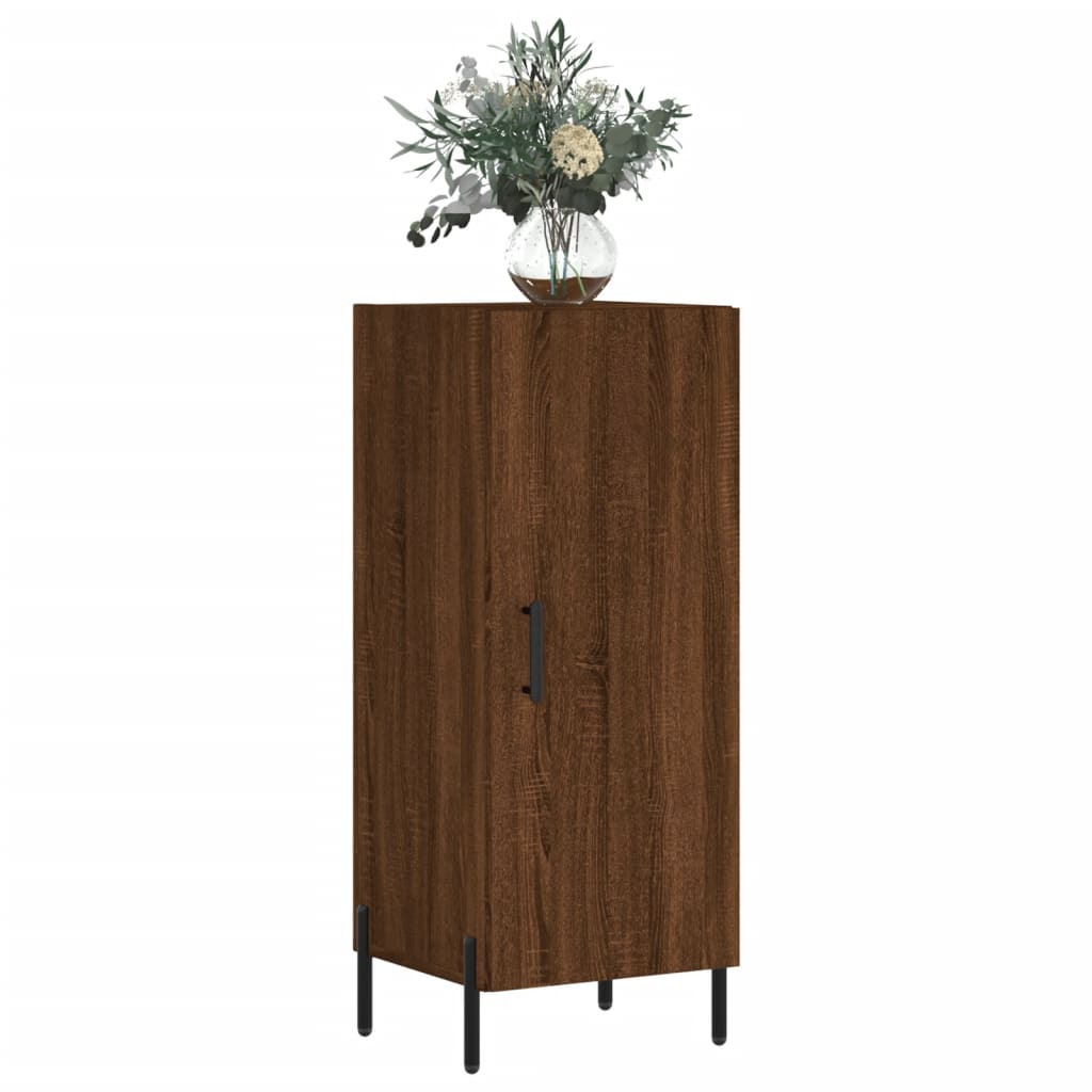 vidaXL Ντουλάπι Καφέ Δρυς 34,5 x 34 x 90 εκ. Επεξεργασμένο Ξύλο