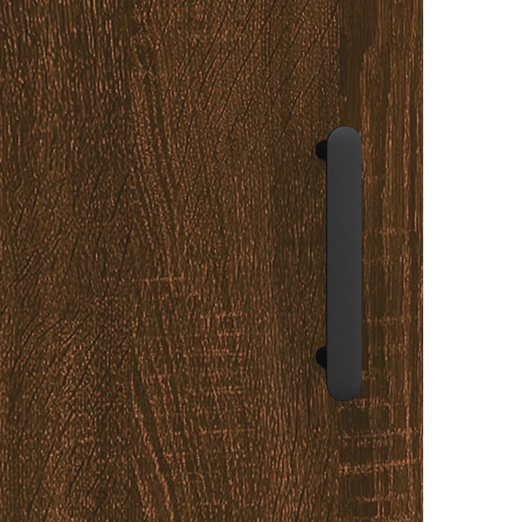 vidaXL Ντουλάπι Καφέ Δρυς 34,5 x 34 x 90 εκ. Επεξεργασμένο Ξύλο