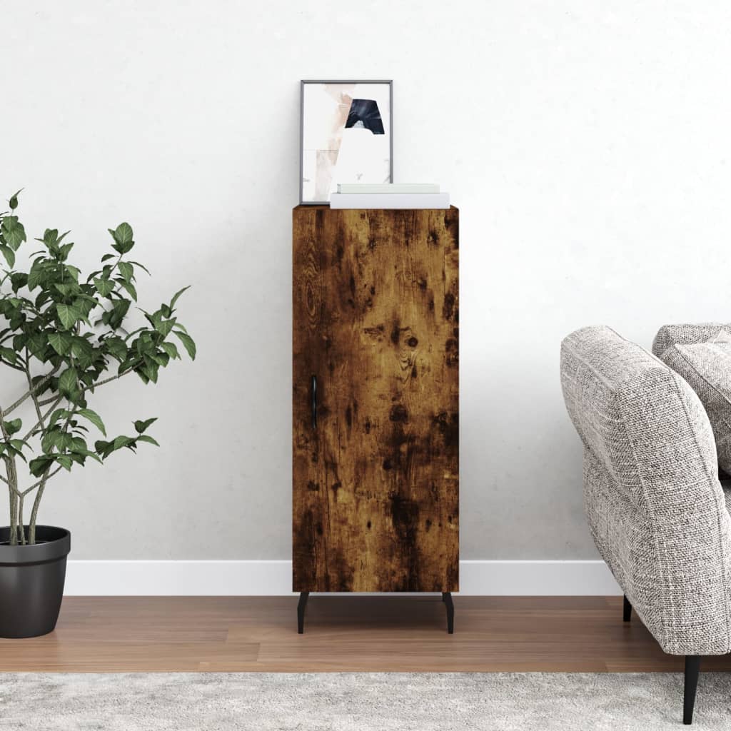 vidaXL Ντουλάπι Καπνιστή Δρυς 34,5 x 34 x 90 εκ. Επεξεργασμένο Ξύλο