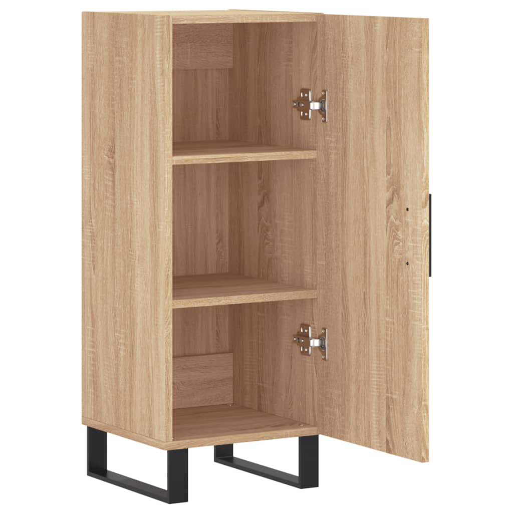 vidaXL Ντουλάπι Sonoma Δρυς 34,5x34x90 εκ. από Επεξεργασμένο Ξύλο