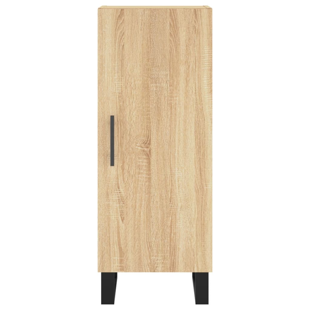 vidaXL Ντουλάπι Sonoma Δρυς 34,5x34x90 εκ. από Επεξεργασμένο Ξύλο
