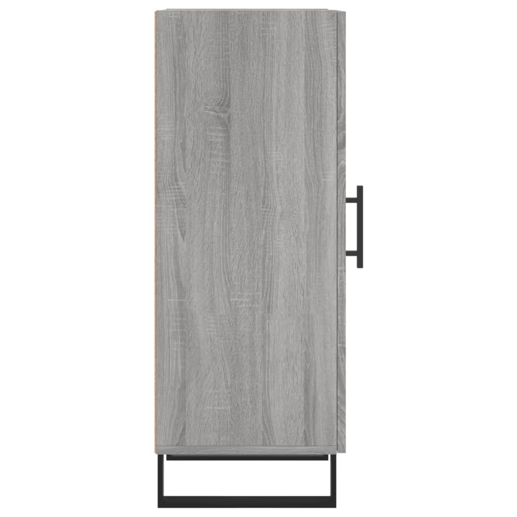 vidaXL Ντουλάπι Γκρι Sonoma 34,5x34x90 εκ. από Επεξεργασμένο Ξύλο