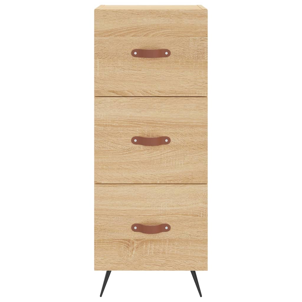 vidaXL Ντουλάπι Sonoma Δρυς 34,5x34x90 εκ. από Επεξεργασμένο Ξύλο