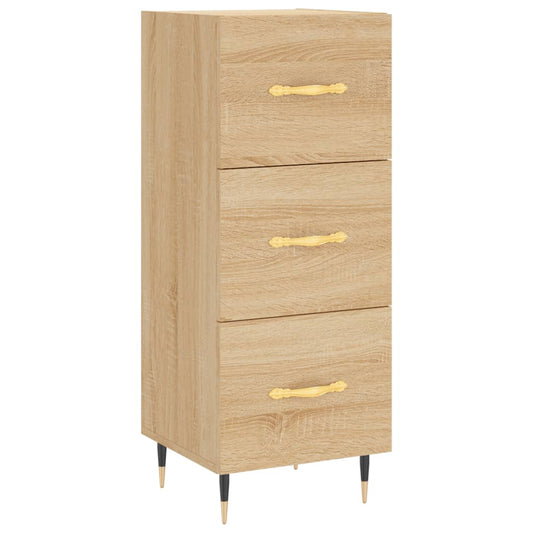 vidaXL Ντουλάπι Sonoma Δρυς 34,5x34x90 εκ. από Επεξεργασμένο Ξύλο