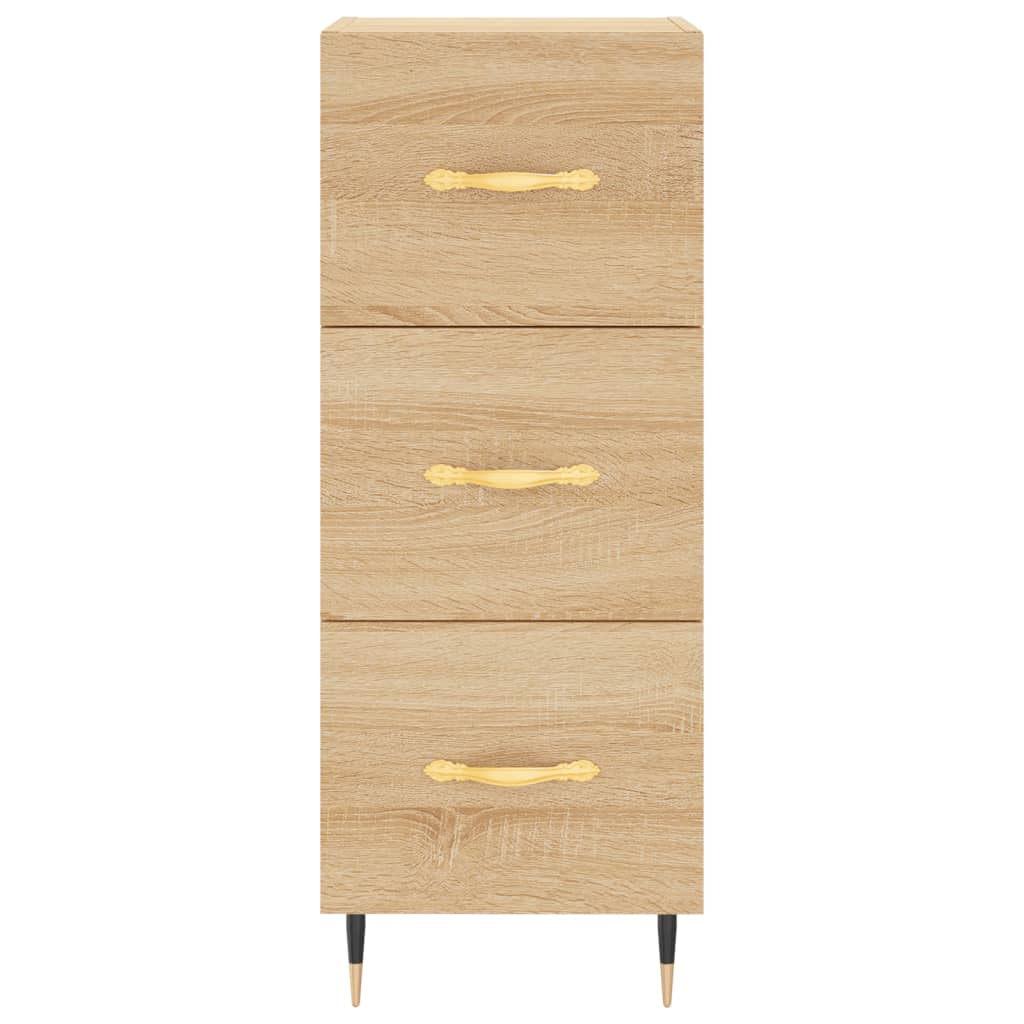vidaXL Ντουλάπι Sonoma Δρυς 34,5x34x90 εκ. από Επεξεργασμένο Ξύλο